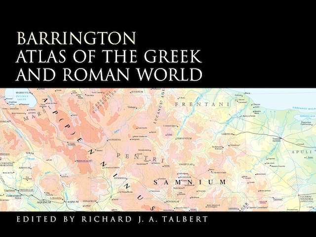 Barrington Atlas of the Greek and Roman World (screenshot)