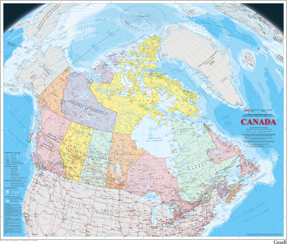 Map of Canada