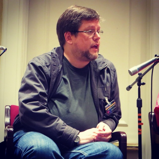 Jonathan Crowe on the Readercon panel 