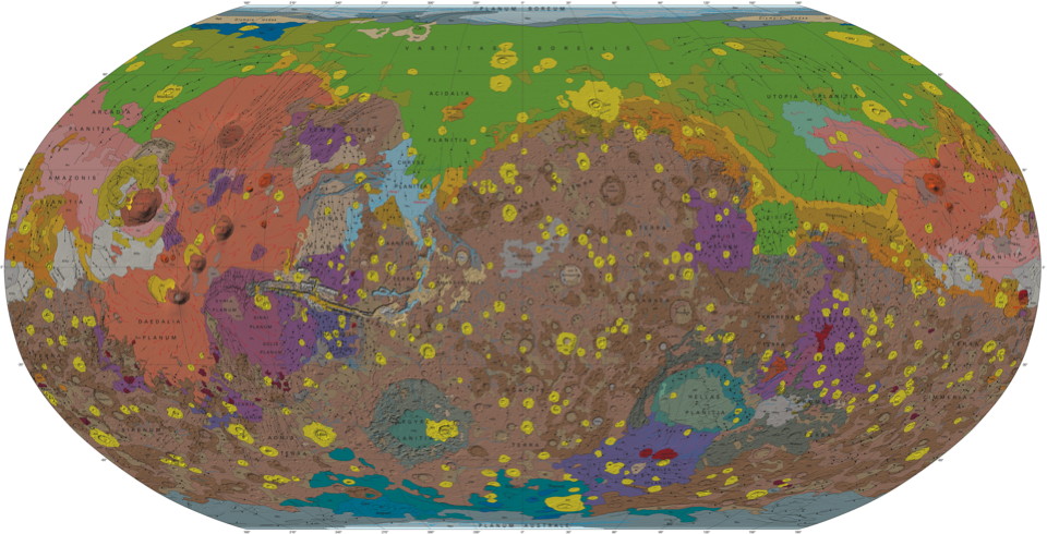 Geologic Map of Mars