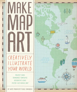 Book cover: Make Map Art