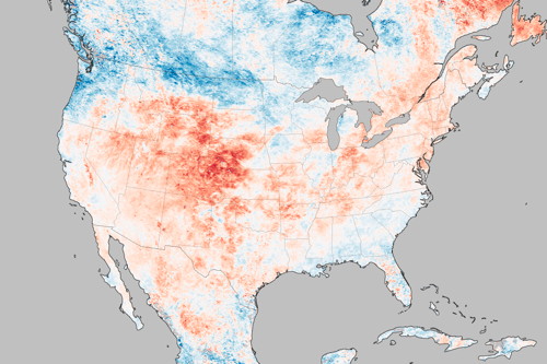 EO: Heat Wave Fuels Wildfires in the Rockies