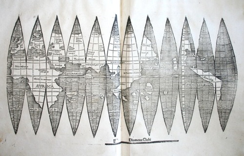 Waldseemueller globe gore