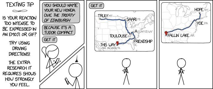 xkcd: Reaction Maps