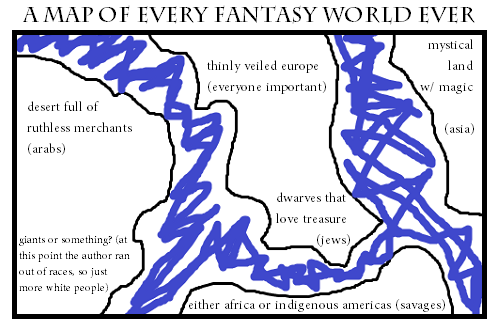 A Map of Every Fantasy World Ever